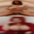 Naked girls has sex with self